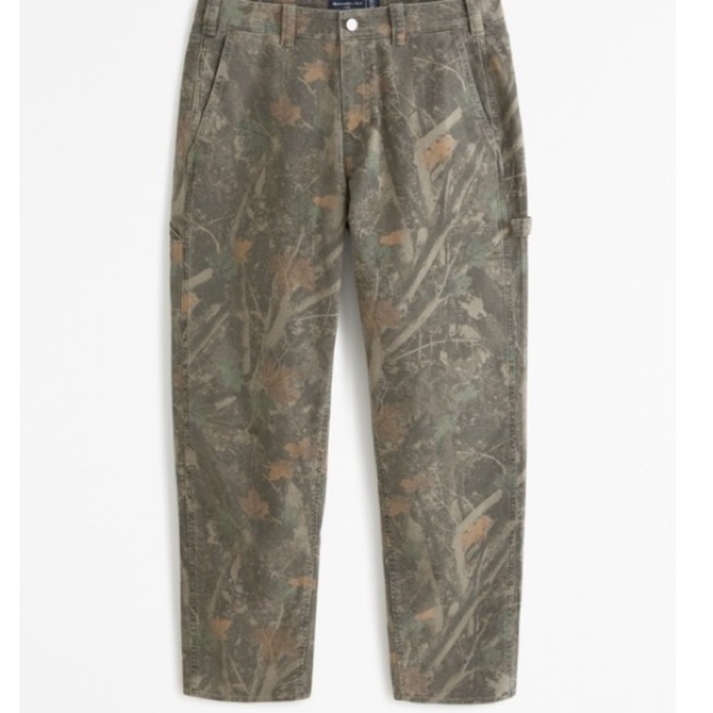 Loose Workwear Pant- Olive Camo, 30x30 NWT